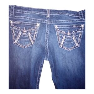 Women's A.n.a Gem Stone Bootcut Jeans Size 33 or 16